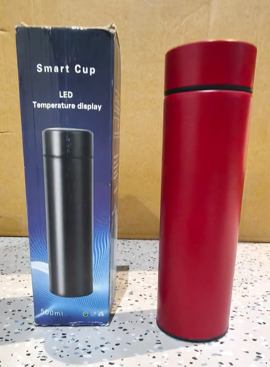 Vacuum Flask Insulated Water Bottle With LED Temperature Display(1 Pc / 500ML)
